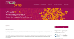 Desktop Screenshot of cancers-gynecologiques.com